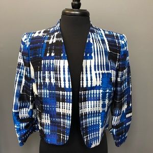 Kasper cropped Blazer Size 6